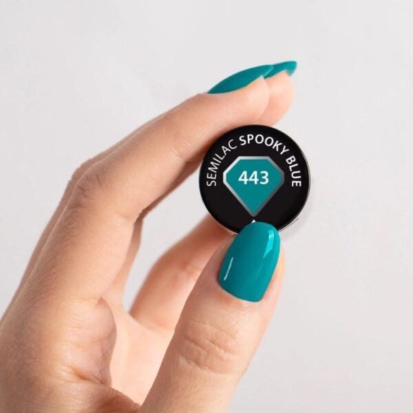 443 Semilac Gel Polish Spooky Blue 7ml