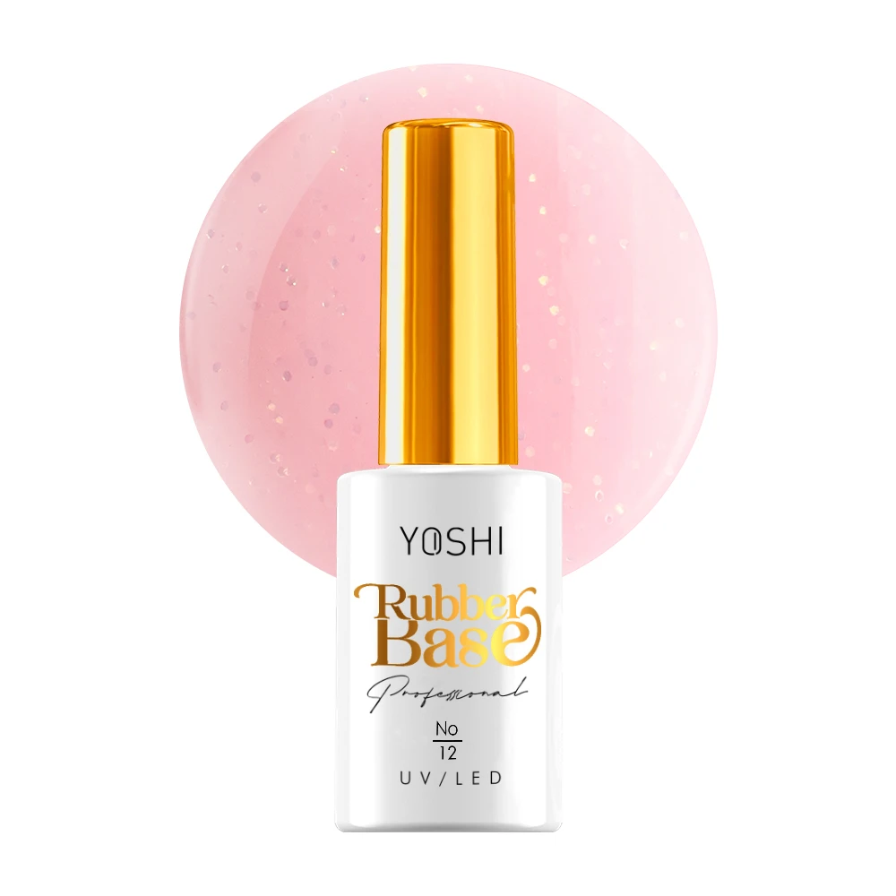 Yoshi Rubber Base 12 YOSHI Rubber Base UV Hybrid No12 10 ml - Image 1